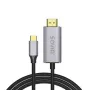 USB-C uz HDMI kabelis SAVIO CL-199, 2 m garš, video/audio izvadei