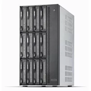 TerraMaster T12-500 Pro NAS Mini Tower Intel® Core™ i7 16 GB DDR5 0 TB Pelēks