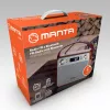 Auto radio MANTA RDI915X — FM uztvērējs ar Bluetooth 2.1, USB, microSD, 1200 mAh akumulatoru, 10 W izeju