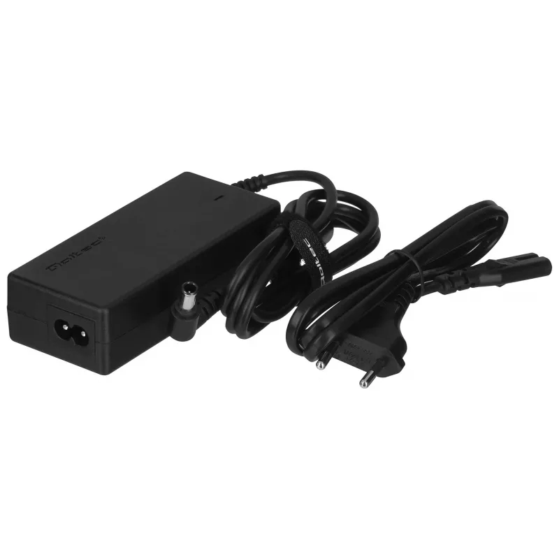 Mobilo ierīču lādētājs QOLTEC 51773, 42W, 14V 3A, ieeja 220–240V 50/60Hz, melns, 1,19m kabelis