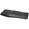Kensington ProFit Ergo Wireless tastatūra FR, pilna izmēra (100%), vadu un bezvadu, RF bezvadu + USB, AZERTY, melns