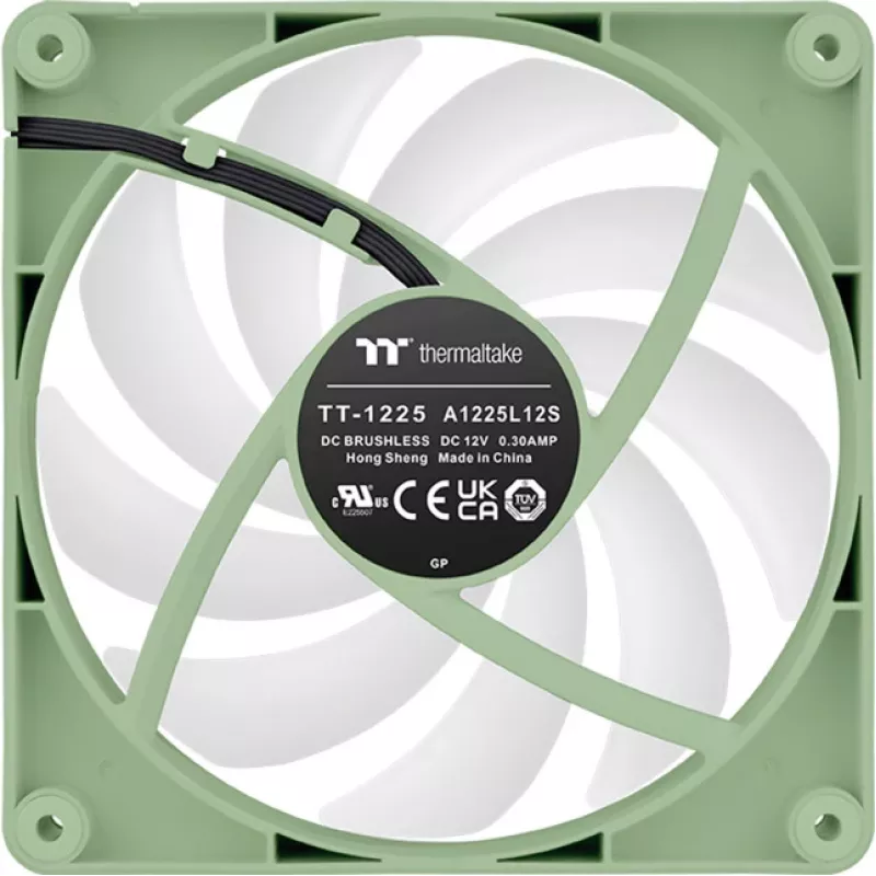Dzesēšanas ventilators THERMALTAKE CT120 120mm ARGB Sync Gaiši zaļš, 2 gab. iepakojumā