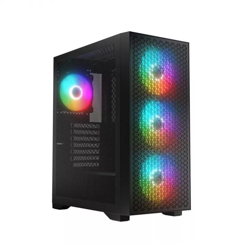 Logic DART PRO ARGB MIDI USB-C datora korpuss melns
