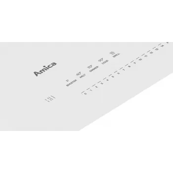 Indukcijas plīts virsma Amica PIDH6141PHTSUN 3.0 balta