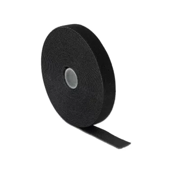 Āķa/cilpas stiprinājums DeLOCK 18716 melns 20mm 10m