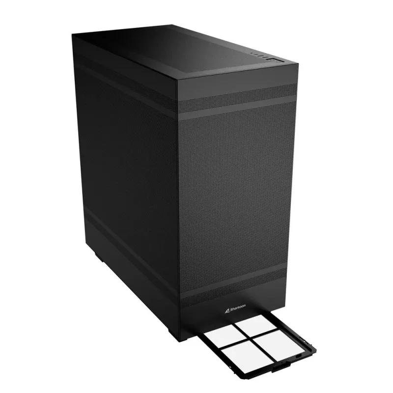 Sharkoon REBEL C50 ATX Full Tower Melns