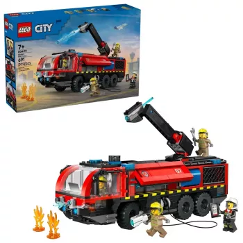 LEGO CITY 60499 Lidostas ugunsdzēsēju mašīna