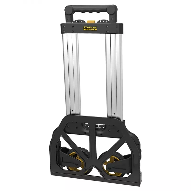 Saliekamais transporta ratiņi STANLEY FXWT-705-SP — rokas ratiņi, alumīnija rāmis, kravnesība 70 kg, salokāmi, 2 riteņi