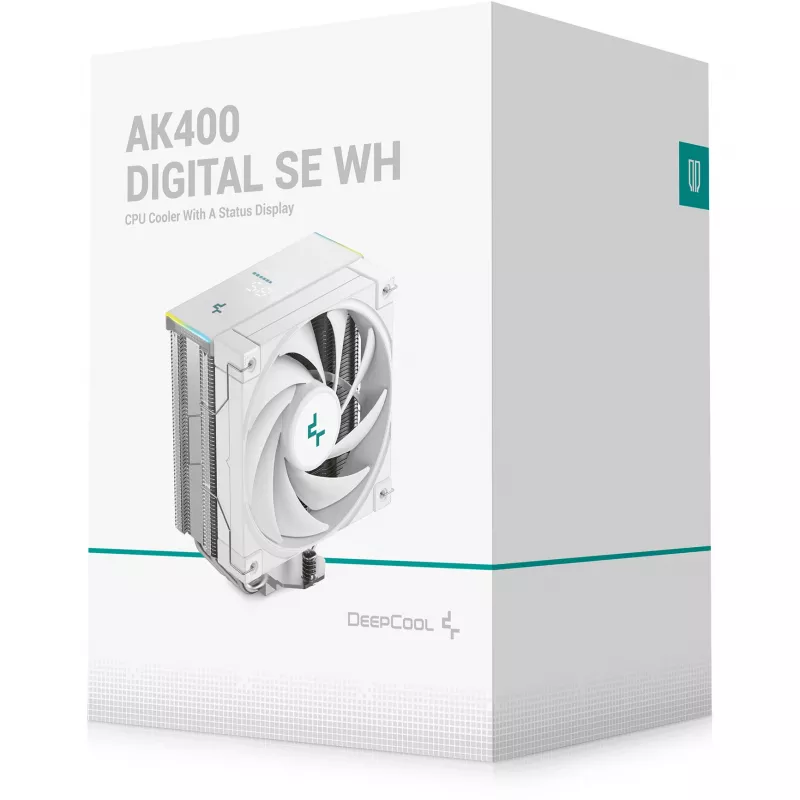 DeepCool AK400 DIGITAL SE WH dzesēšana