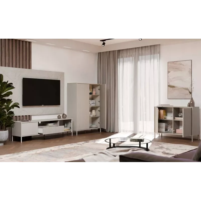 KAMARO 2DD plāns/GŁ SHOWROOM CASMERE COLOUR
