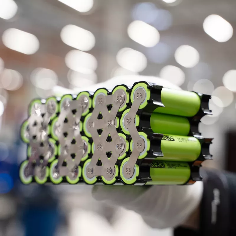 Uzlādējamā baterija zaļa Cell 20GC18650NMC29 18650 Li-Ion 3,7 V 2900 mAh, iepakojumā 20 gab.