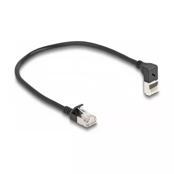 Tīkla savienojuma kabelis Captiva CAT 8 Ethernet LAN kabelis 1 m pelēks