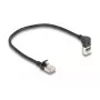 Tīkla savienojuma kabelis Captiva CAT 8 Ethernet LAN kabelis 1 m pelēks