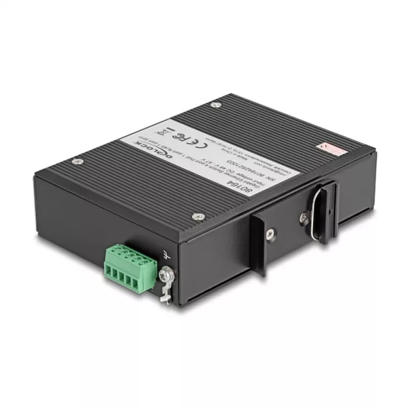 Tīkla slēdzis DELOCK 80164 4 portu Gigabit PoE ar 1 augšupsaites RJ45 portu