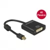 Video kabeļa adapteris DeLOCK 62605 Mini DisplayPort uz DVI-I 0,2 m