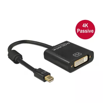 Video kabeļa adapteris DeLOCK 62605 Mini DisplayPort uz DVI-I 0,2 m