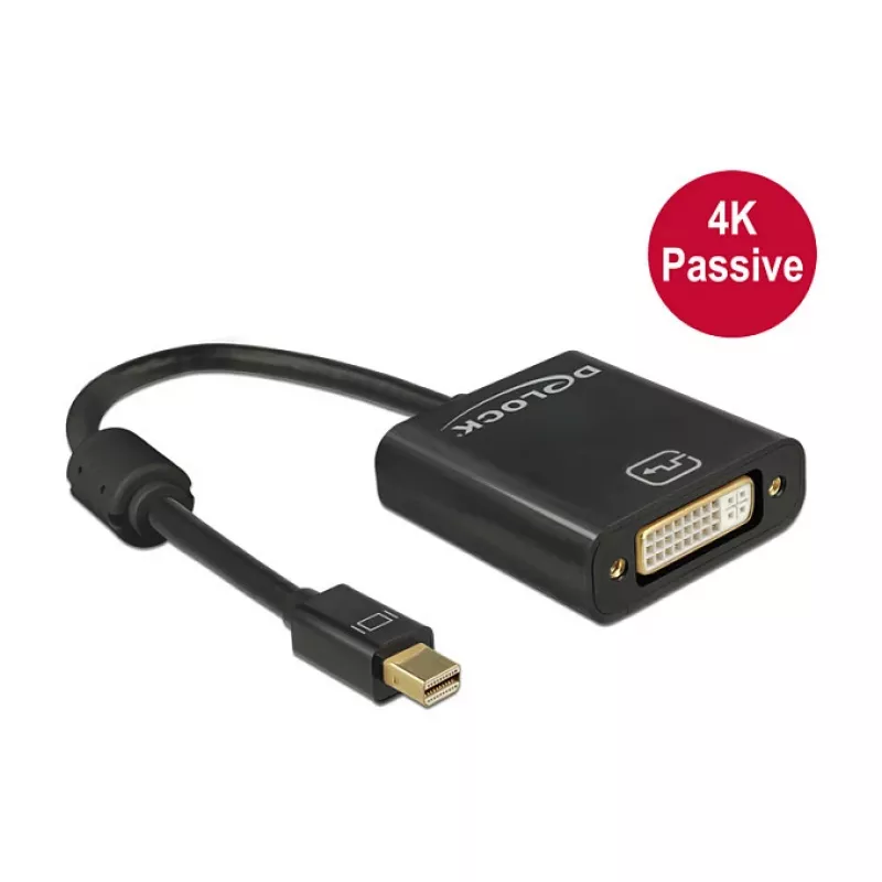 Video kabeļa adapteris DeLOCK 62605 Mini DisplayPort uz DVI-I 0,2 m