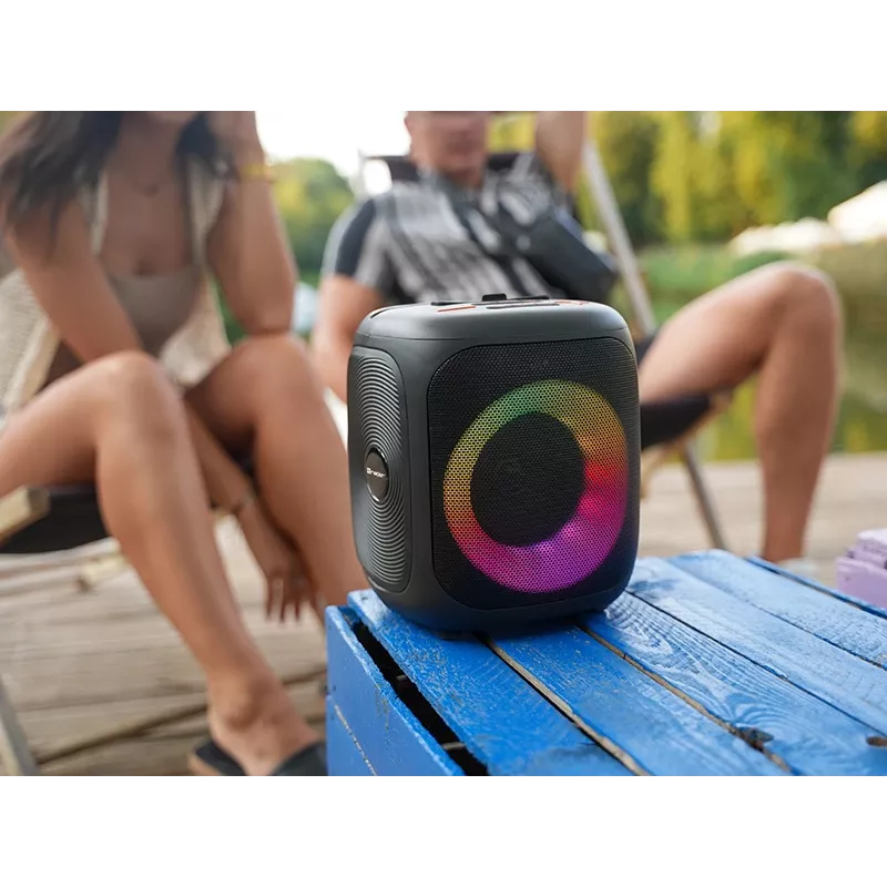 Bezvadu patiesi bezvadu (TWS) austiņas TRACER Cube20 melnas