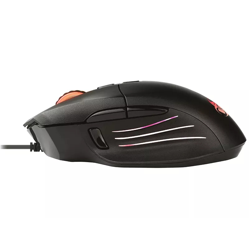 Spēļu pele TRACER Game Zone Odin RGB — līdz 16000 DPI, vadu, RGB apgaismojums