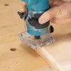 DRT52Z Makita 18V LXT bezvadu bezsuku 1/4 collas frēze - tikai korpuss