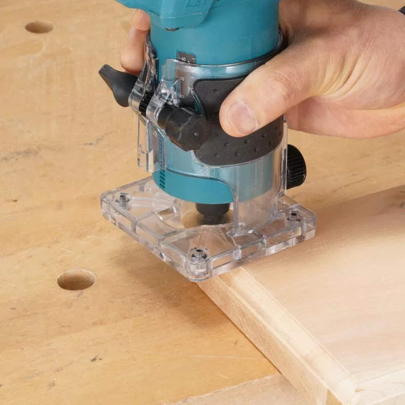 DRT52Z Makita 18V LXT bezvadu bezsuku 1/4 collas frēze - tikai korpuss