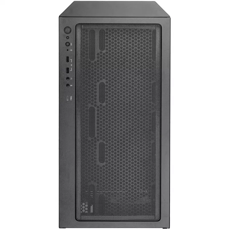 SilverStone FARA 514X melns rūdītais stikls (SST-FA514X-BG)