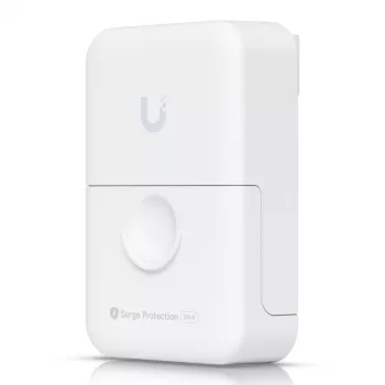 Ethernet pārsprieguma aizsargs UBIQUITI UACC-ETH-SP-Pro — 10 Gbit/s, 600 V, polikarbonāts, balts