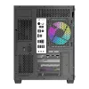 Datorkorpuss DarkFlash B275 PRO (melns) ar 6 iekļautiem dzesēšanas ventilatoriem