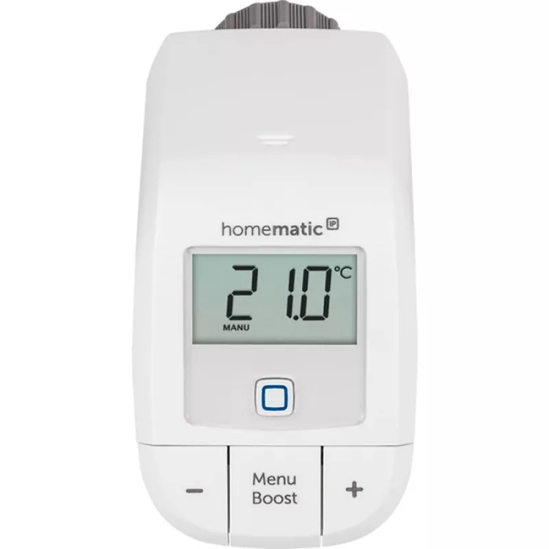 Smart Home iesācēja komplekts apkurei HomeMatic HmIP-HAP ar 3 radiatoru termostatiem