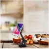 Telefona turētājs Tellur MUM Magnetic Suction Cup Adjustable Melns — magnētisks regulējams mobilo tālruņu stiprinājums