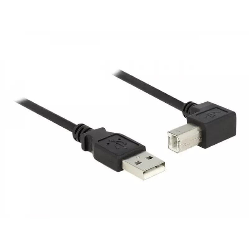 USB vads DeLOCK 0,5m USB 2.0-A USB 2.0-B Melns