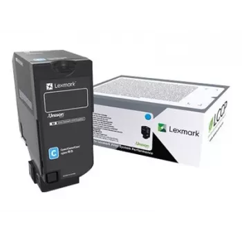 tonera kasete Lexmark CS720 Standard Yield 2500 lapas ciāna