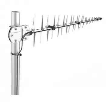 Poynting Antennas LTE/GSM Masta A-LPDA-0092 Sudraba SMA (M) LoRa Helium 11dbi Yagi/Masta SMA -Vīriešu 7m Kabelis
