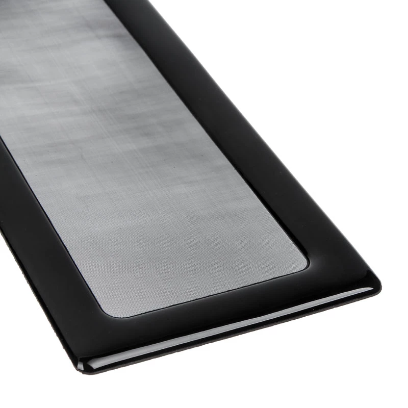 Demciflex putekļu filtrs 260 mm x 80 mm - melns/melns