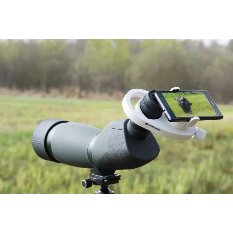 Bresser Optics 4914911 turētājs Mobilajam tālrunim/Viedtālrunim Balts