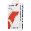 CANYON UC-44, kabelis, U4-CC-5A1M-E, USB4 TYPE-C uz TYPE-C kabeļa komplekts 40G 1m 5A 240W(ERP) ar E-MARK, CE, ROHS, balts