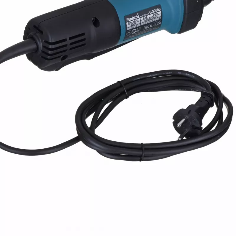 Makita GD0600 urbšanas slīpmašīna 25000 apgr./min Zila 400 W