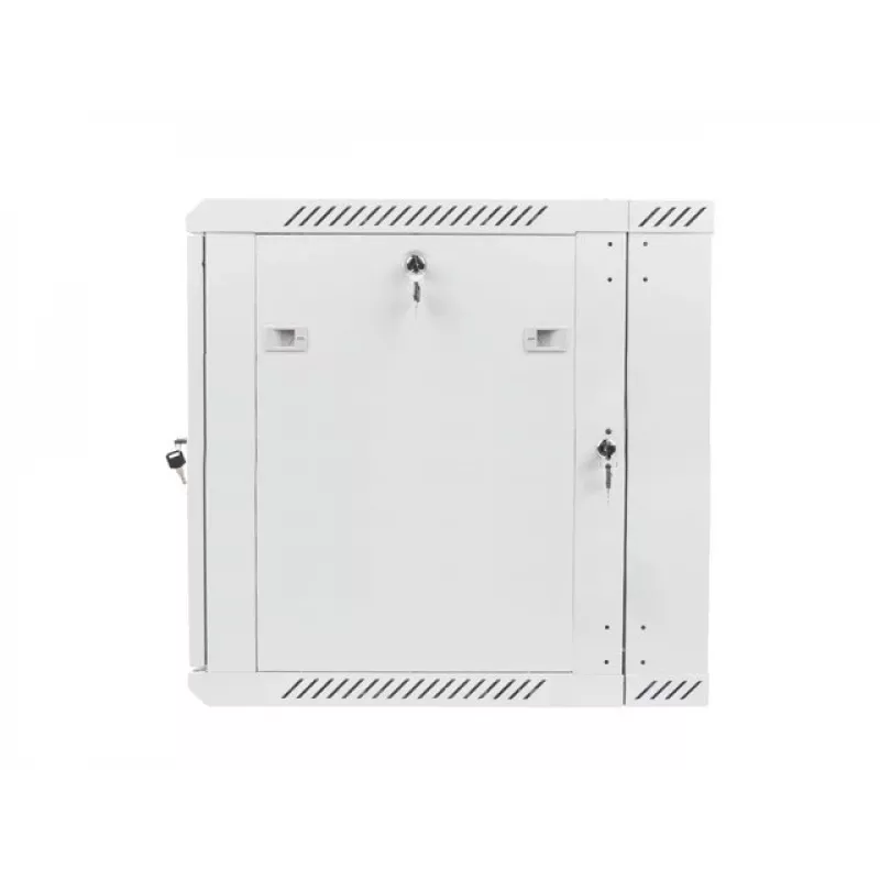 DIVSEKCIJU SIENAS MONTĀŽAS SKAPIS 19 inch 12U 600X600 PELĒKS LANBERG (PLAKANS IEPAKOJUMS)