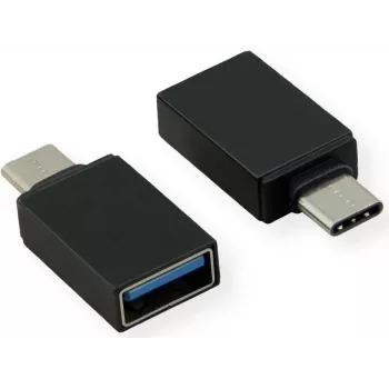 ROLINE 12.03.2997 Kabeļa adapteris USB-C USB-A Melns (12.03.2997)