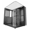 PC Midi Tower Case TACENS Mars Gaming MC-INFINIOLITE, Melns, Rūdīts stikls, atbalsta ATX/Micro-ATX/Mini-ITX, 120 mm ventilatori