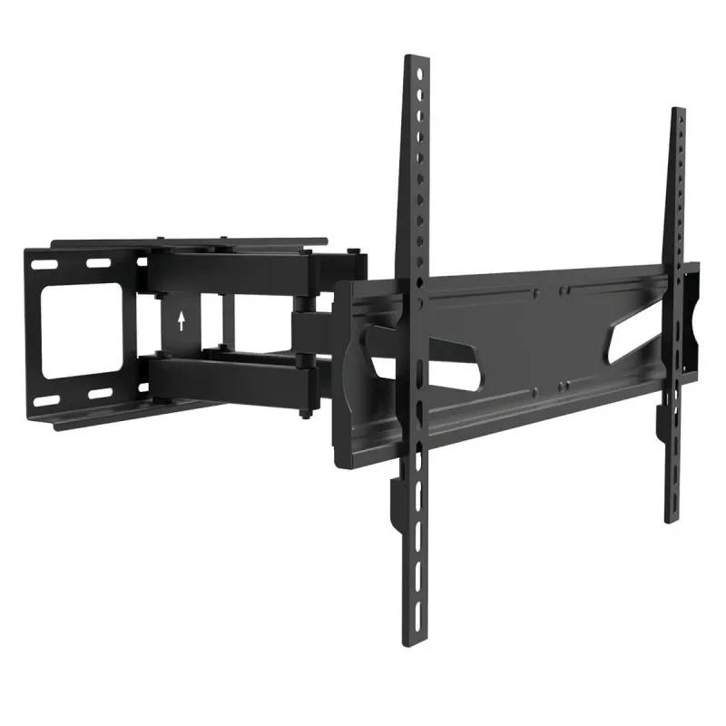 Maclean MC-723 B - sienas stiprinājums ekrānam 37-70, 600x400 VESA, līdz 40 kg, melnā krāsā