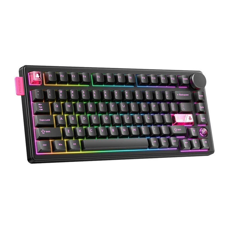 ONIKUMA MT706 tastatūra (melna) (QWERTY)