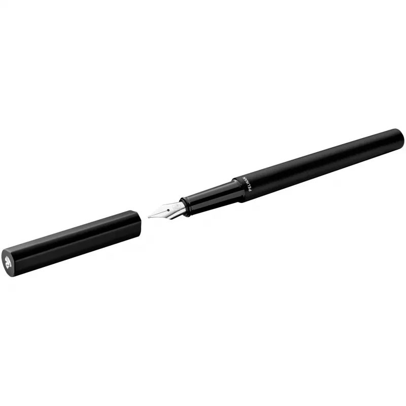 Fountain Pen Pelikan 823593 Cartridge Filling System Melns