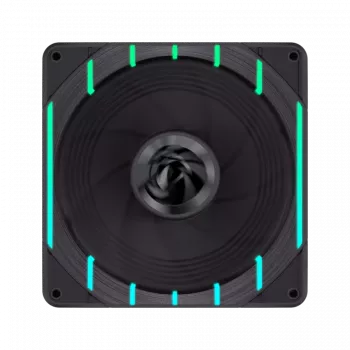 GAMEMAX TORNADO T14 ARGB-R 140mm korpusa ventilators - melns