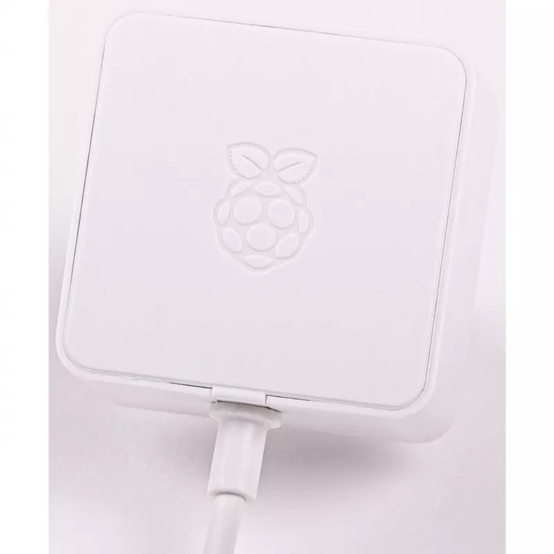Oficiālais baltais Raspberry Pi 5.1A/3A barošanas bloks, barošanas avots balts, bez oriģinālā iepakojuma