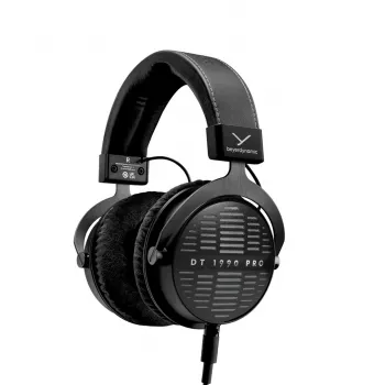 Studijas austiņas Beyerdynamic DT 1990 Pro MKII — vadu, 30 Ω, 5–40000 Hz, 376 g, melnas