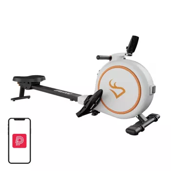 Deer Run RW600 magnētiskais airēšanas trenažieris (balts)