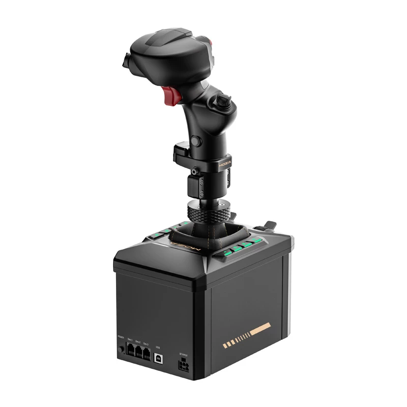 Lidojuma statīva komplekts MOZA AB6 Flight Simulator — melna ABS, alumīnija un oglekļa šķiedras konstrukcija, maiņstrāvas barošana 110–220 V, maksimālā jauda 72 W