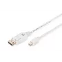 DisplayPort savienojuma kabelis Digitus AK-340102-010-W