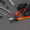 Kabeļu grieznes Knipex 95 18 225 VDE, izolēti rokturi, garums 225 mm